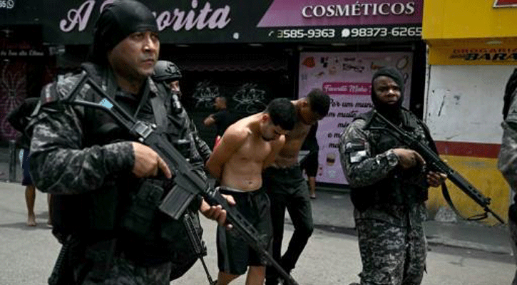 At least 64 killed in Rio drug raids