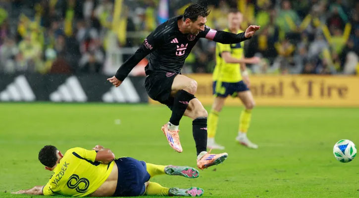 Nashville beat Miami; Messi late, series to Game 3