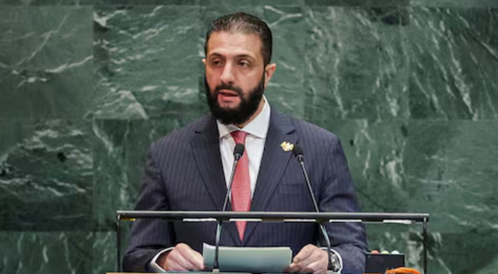 Syria’s Sharaa arrives in Washington for Trump talks