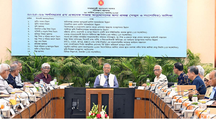 ECNEC clears 12 projects worth Tk 7,150.21cr