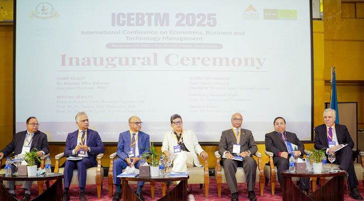 IUB’s two-day international business conference ICEBTM 2025 begins at Westin