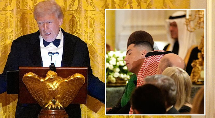 Ronaldo attends White House dinner with Trump, Salman