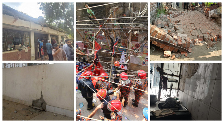 Earthquake kills six, injures over 150 across Bangladesh