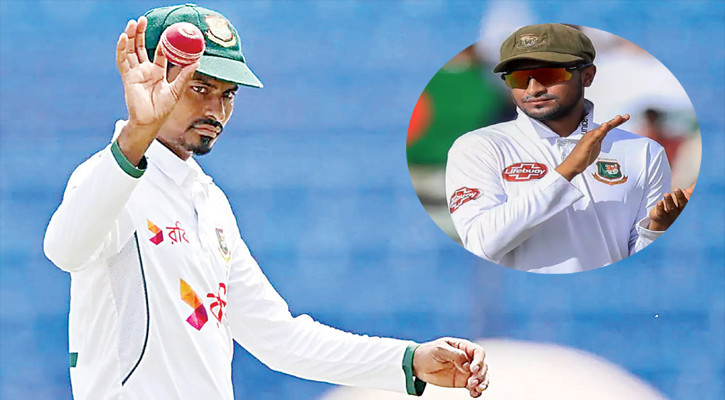 Shakib congratulates Taijul for breaking his Test wicket record