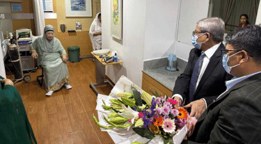 Bhutanese PM sends bouquet to Khaleda Zia