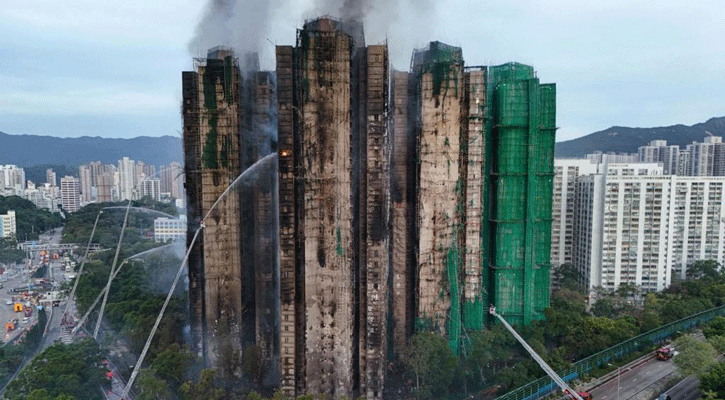 Hong Kong fire leaves 44 dead, 279 missing