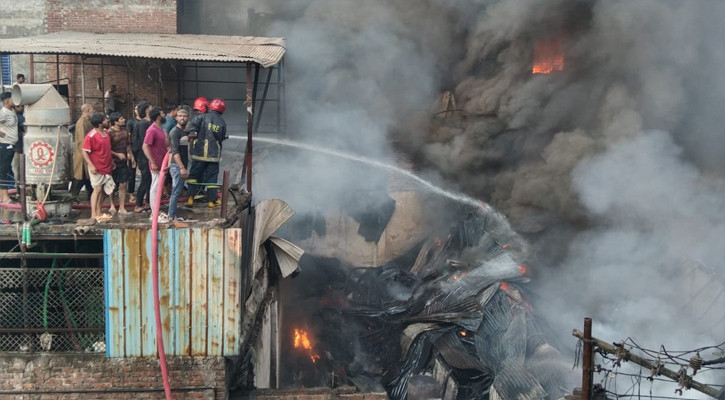 Fire under control at Islambagh plastic factory