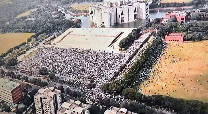 Osman Hadi's janaza held in Dhaka