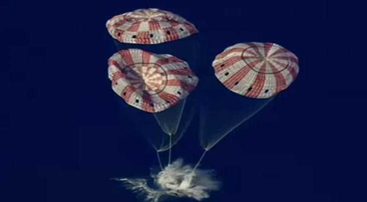 Splashdown of Artemis II astronauts concludes historic 10-day moon mission