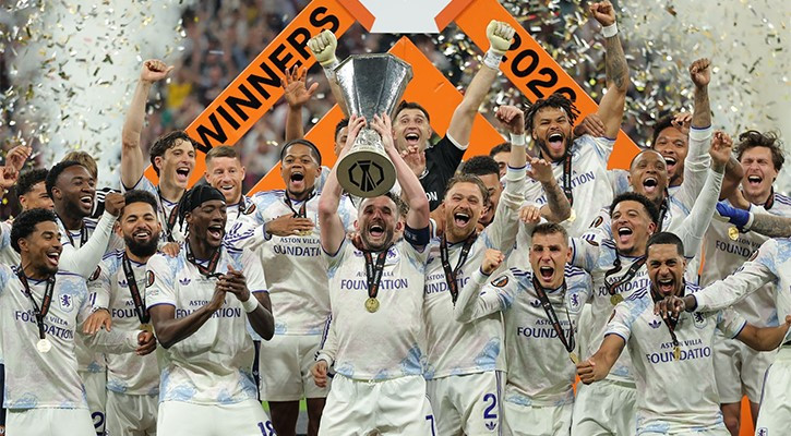 Stylish Aston Villa win Europa League to end 30-year trophy drought