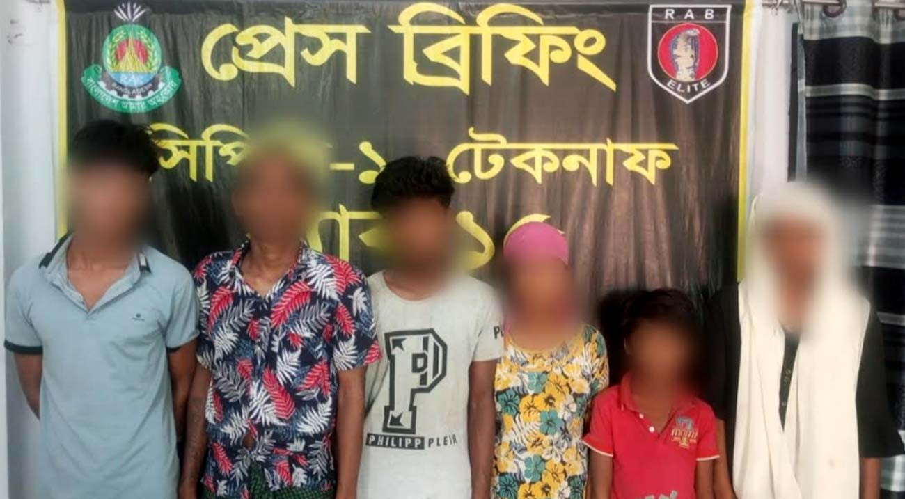 Six trafficking victims rescued in Teknaf RAB raid