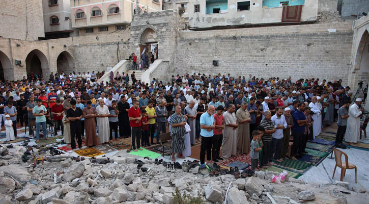 No feasts, no joy: Gazans mark a dark Eid