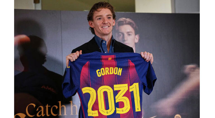 Barcelona confirms signing of Anthony Gordon from Newcastle