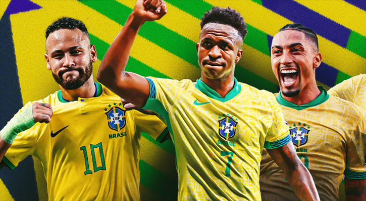 Vinicius gives up Brazil No. 10 shirt for Neymar