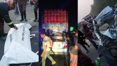 Four of family among five killed in Faridpur crash