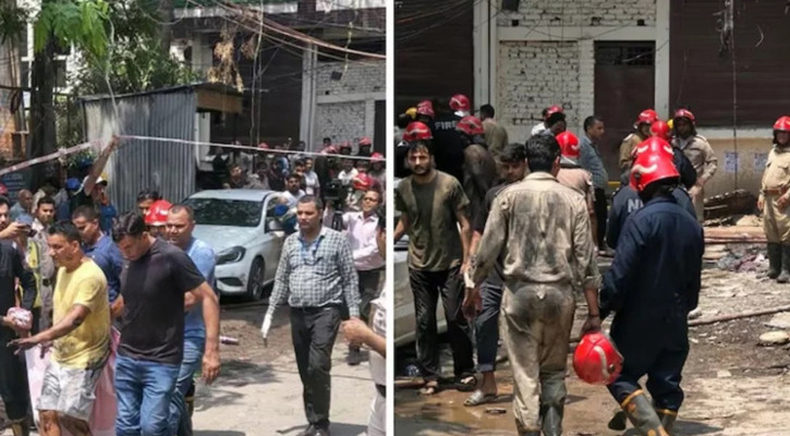 21 killed in Delhi hotel fire, several foreigners among dead