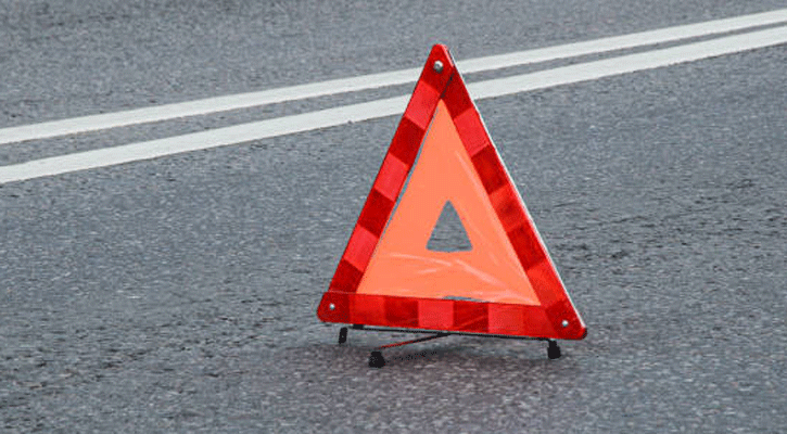 Three killed as bus crashes into broken-down auto-van in Sirajganj