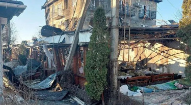 Russian drone strike kills man in Kherson