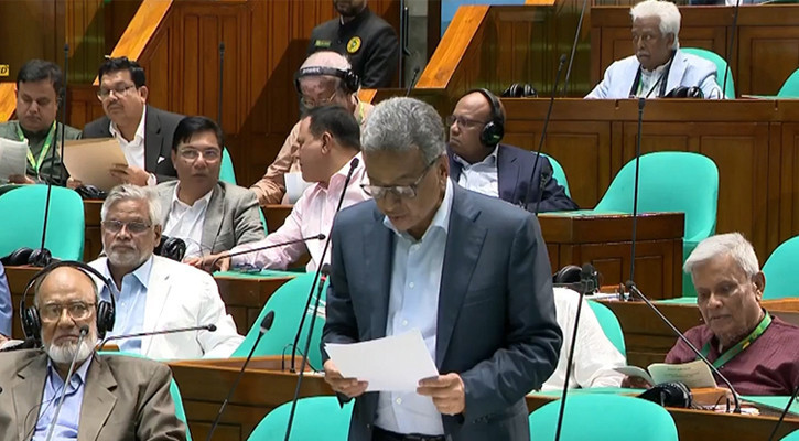 Finance minister placing national budget for FY27