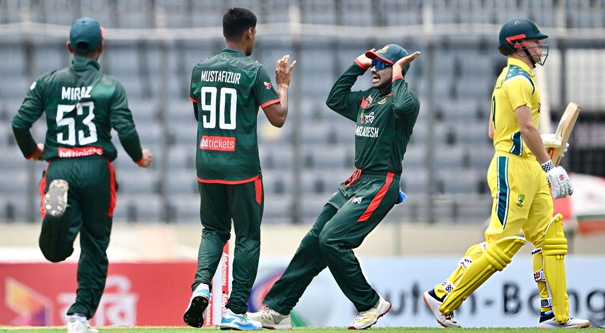 Bangladesh seal historic Australia ODI series