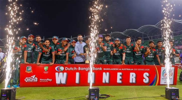 Bangladesh clinch ODI series 2-1 against Australia