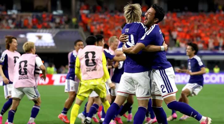 Japan fight back twice to hold Netherlands