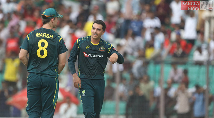 Australia beat Bangladesh by 4 wickets in first T20I