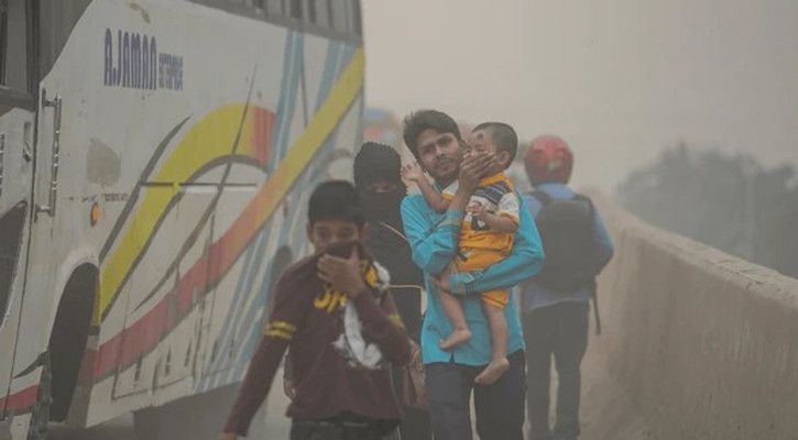 Dhaka ranked 7th most polluted city on Friday morning
