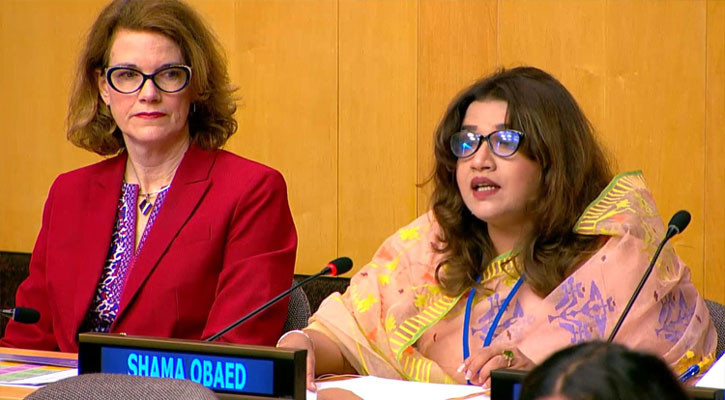 Shama urges global action on Rohingya repatriation