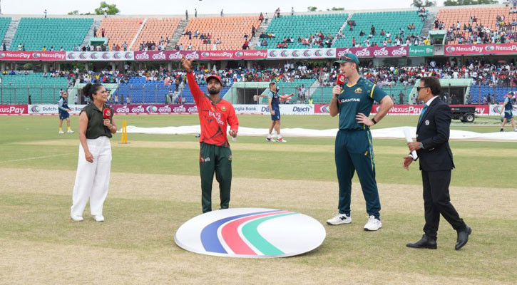 Australia opt to bat first against Bangladesh in second T20I