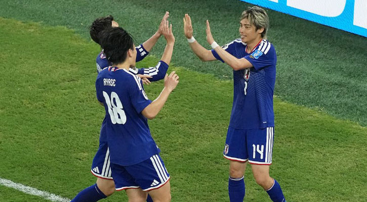 Japan take apart Tunisia 4-0 in the 1,000th World Cup match