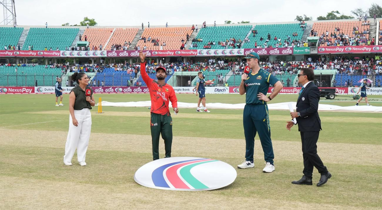 Bangladesh opt to bat in final T20 against Australia