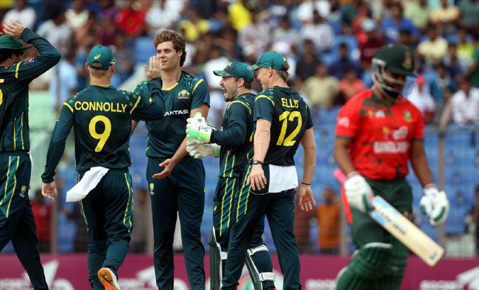 Marsh fifty powers Australia to T20I sweep over Bangladesh