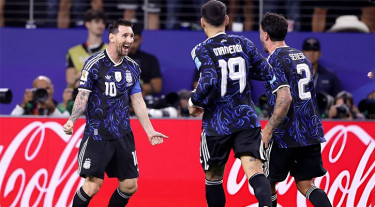 Argentina beat Jordan as Messi scores again