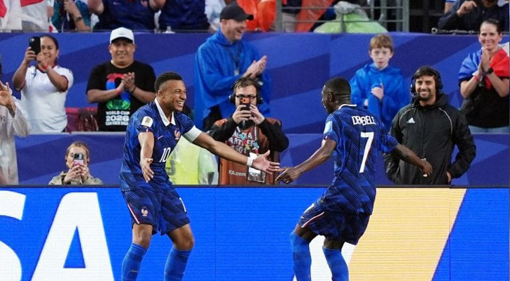 Mbappe, Deschamps set World Cup records as France rout Sweden