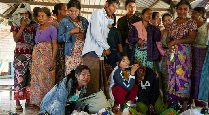 Myanmar's post-coup conflict death toll hits 100,000