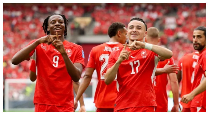 Switzerland beat Algeria 2-0 to move into World Cup last 16