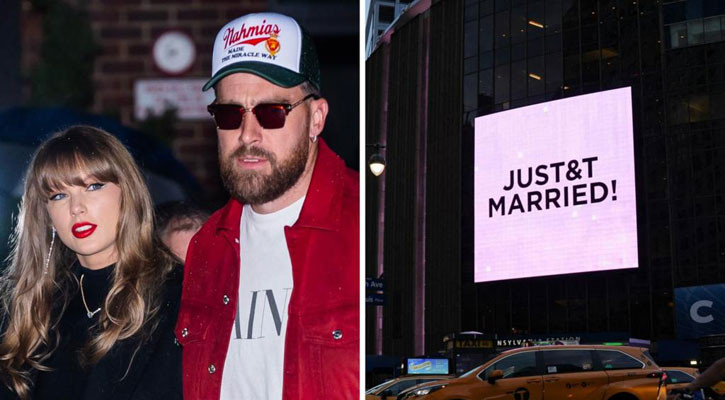 Taylor Swift, Travis Kelce marry at Madison Square Garden