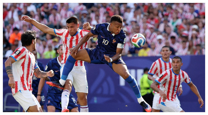 Mbappe penalty breaks Paraguay resistance