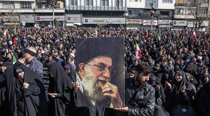 Iranians flock to Khamenei's funeral after wartime death