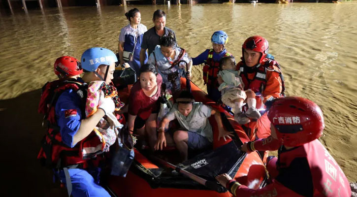 At least 16 buried after landslide in China’s Gansu