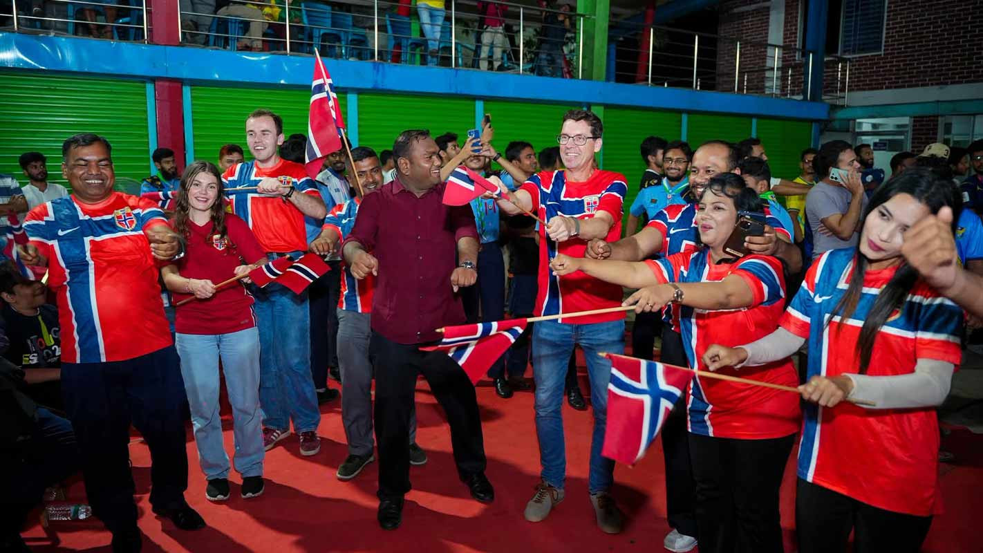 Football diplomacy takes hold in Dhaka