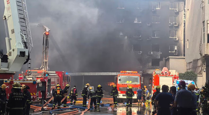 China shoe factory fire kills at least 28