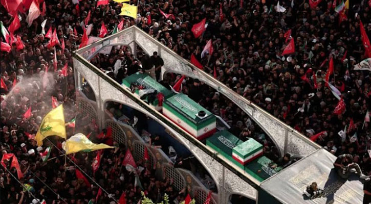Iran buries Khamenei after new US fighting erupts