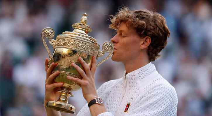 Sinner beats Zverev to retain Wimbledon title